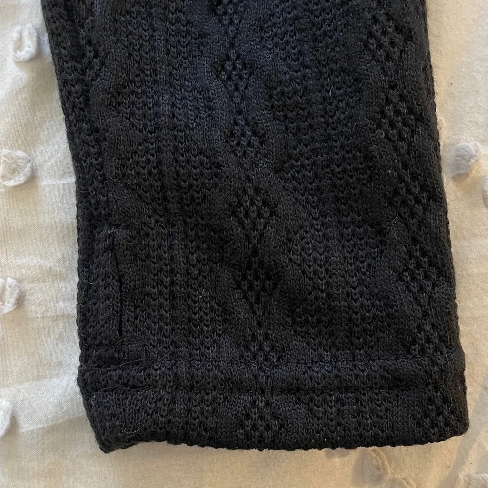 POL Off-the-Shoulder Black Sweater nwot large